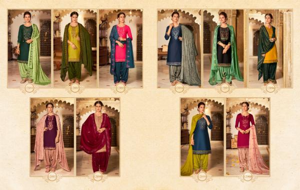 Kalaroop Fashion Of Patiyala 32 Designer Silk Readymade Salwar